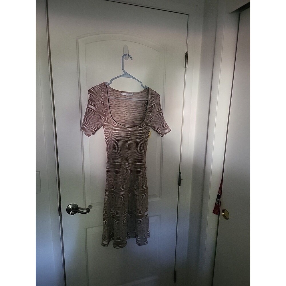 By Johnny Dress Knit Striped Sample Size Small